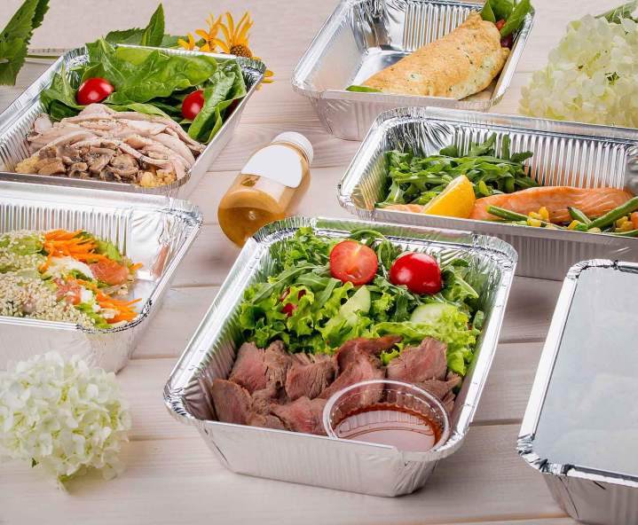 Des plats méditerranéens disponibles à emporter